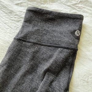 lululemon Wunder Under leggings low rise variegated knit size 2